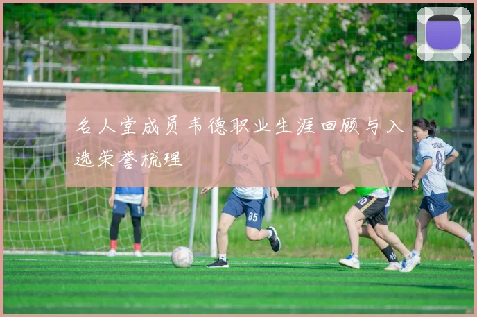 名人堂成员韦德职业生涯回顾与入选荣誉梳理